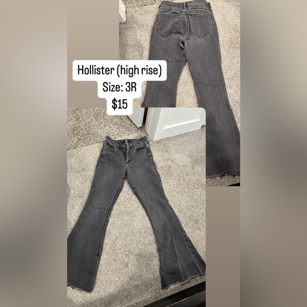 Hollister flared jeans
